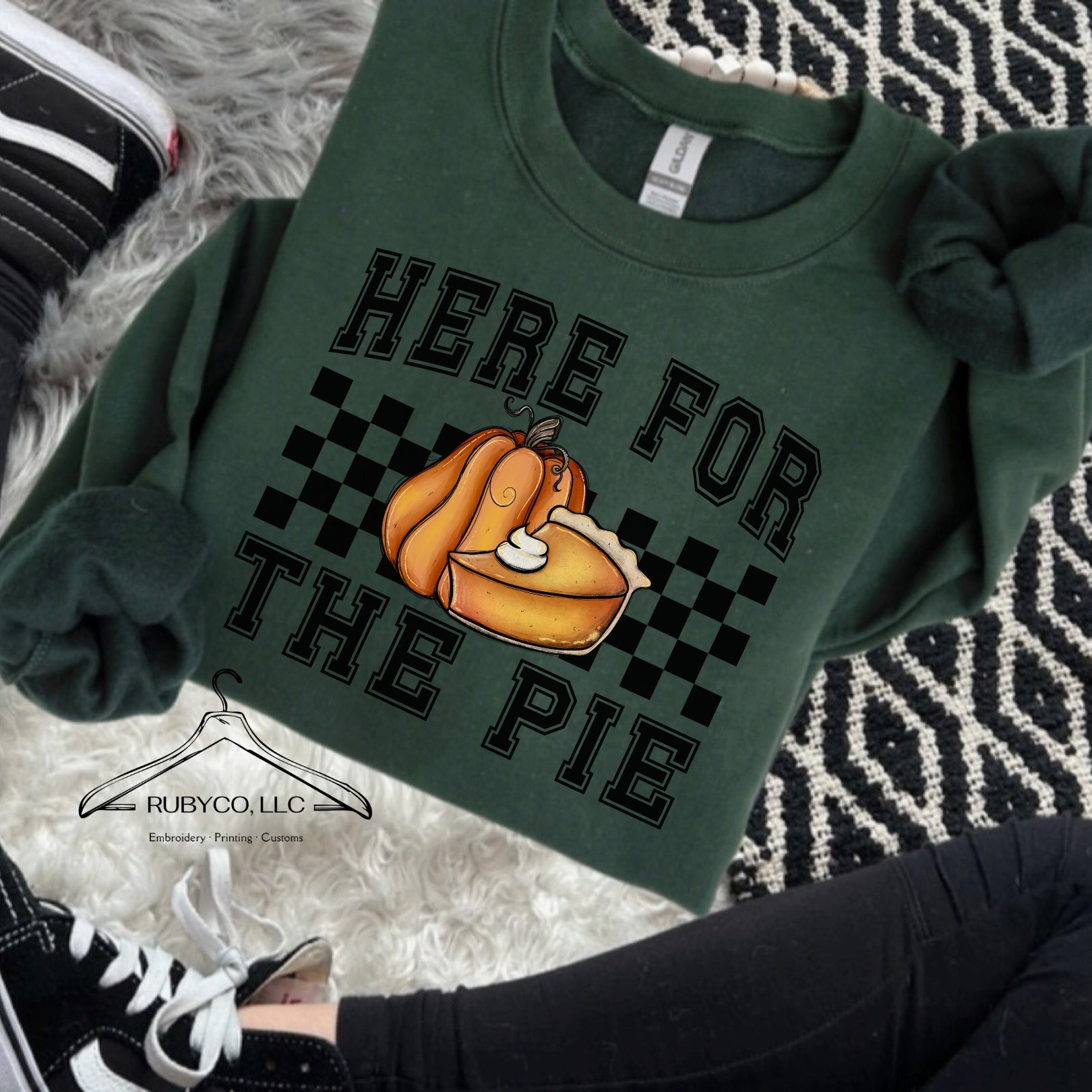 Here for the Pie Sweatshirt