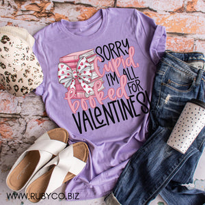 Booked for Valentines  - Valentines Short Sleeve Tee