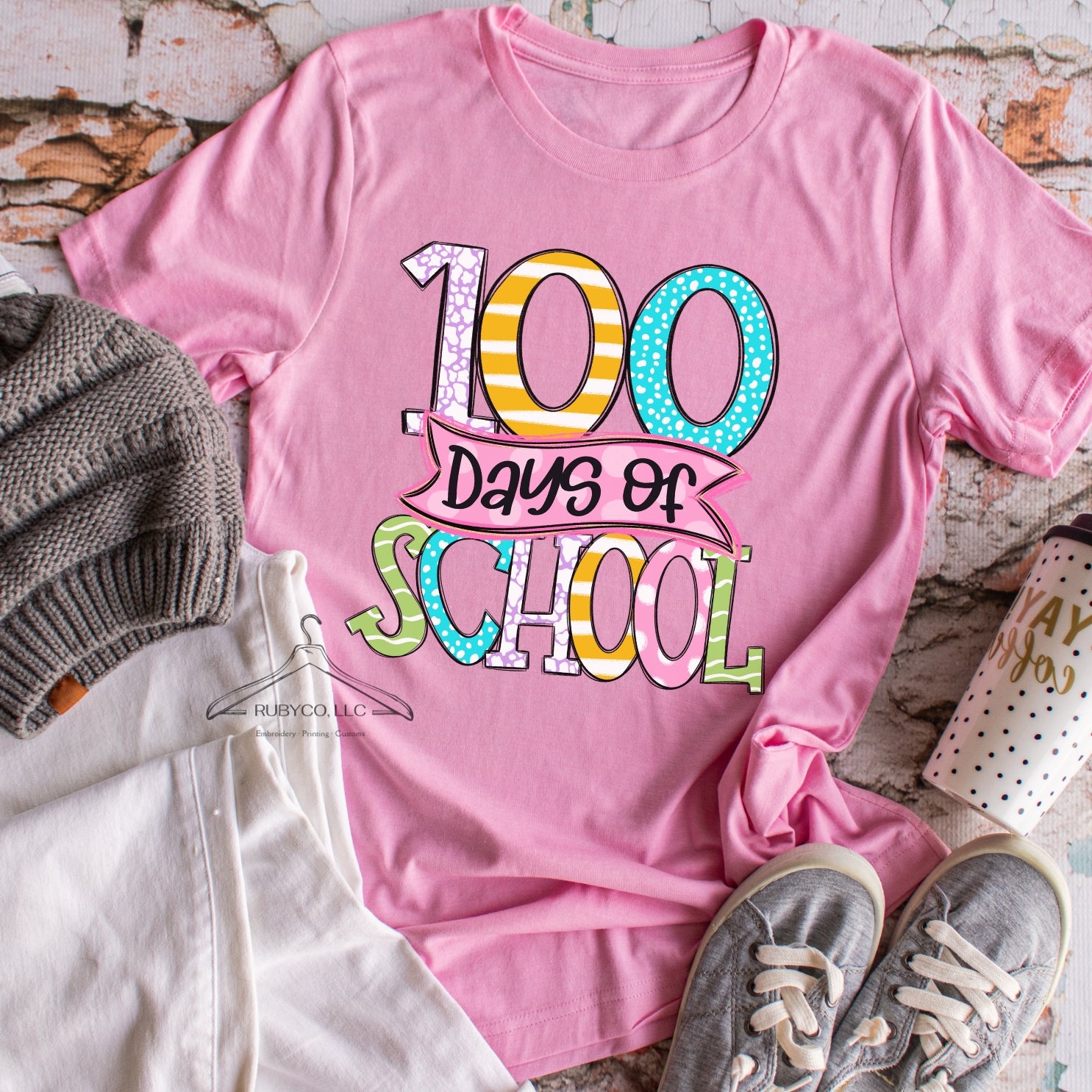 100 Days of School - Short Sleeve Tee