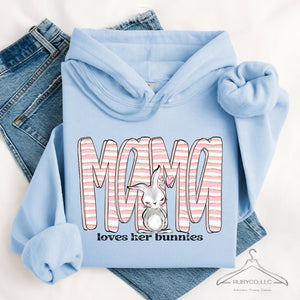 Mama Loves Her Bunnies - Hoodie