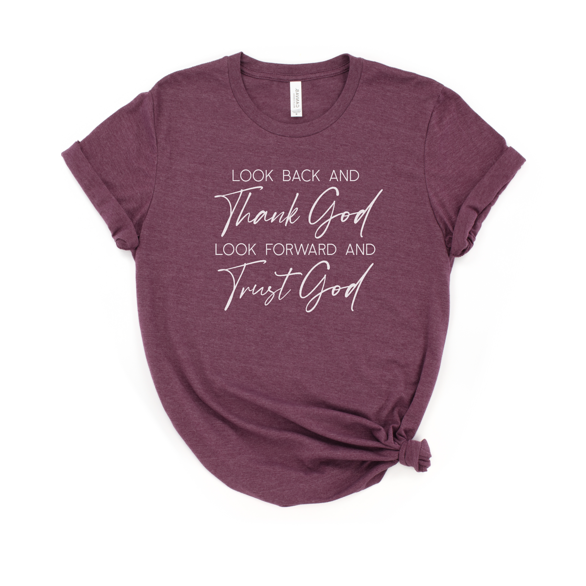 Look Back Look  Forward - T-shirt