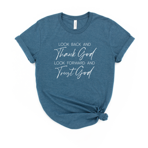 Look Back Look  Forward - T-shirt