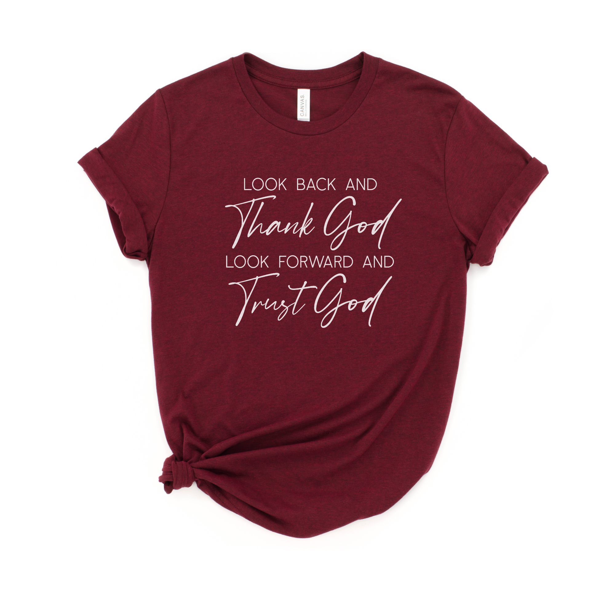 Look Back Look  Forward - T-shirt