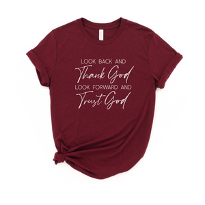 Look Back Look  Forward - T-shirt