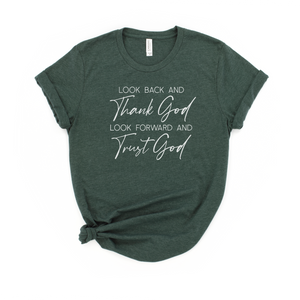 Look Back Look  Forward - T-shirt