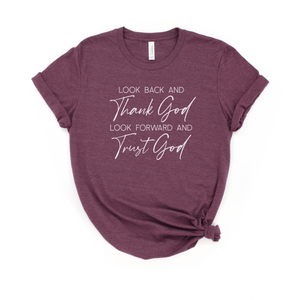 Look Back Look  Forward - T-shirt